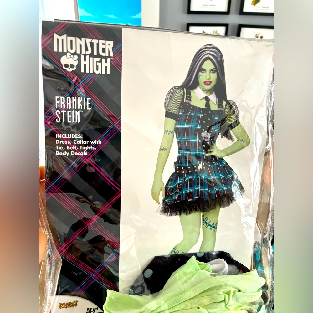 Complete monster high costume. Worn for a few hours. In perfect condition.